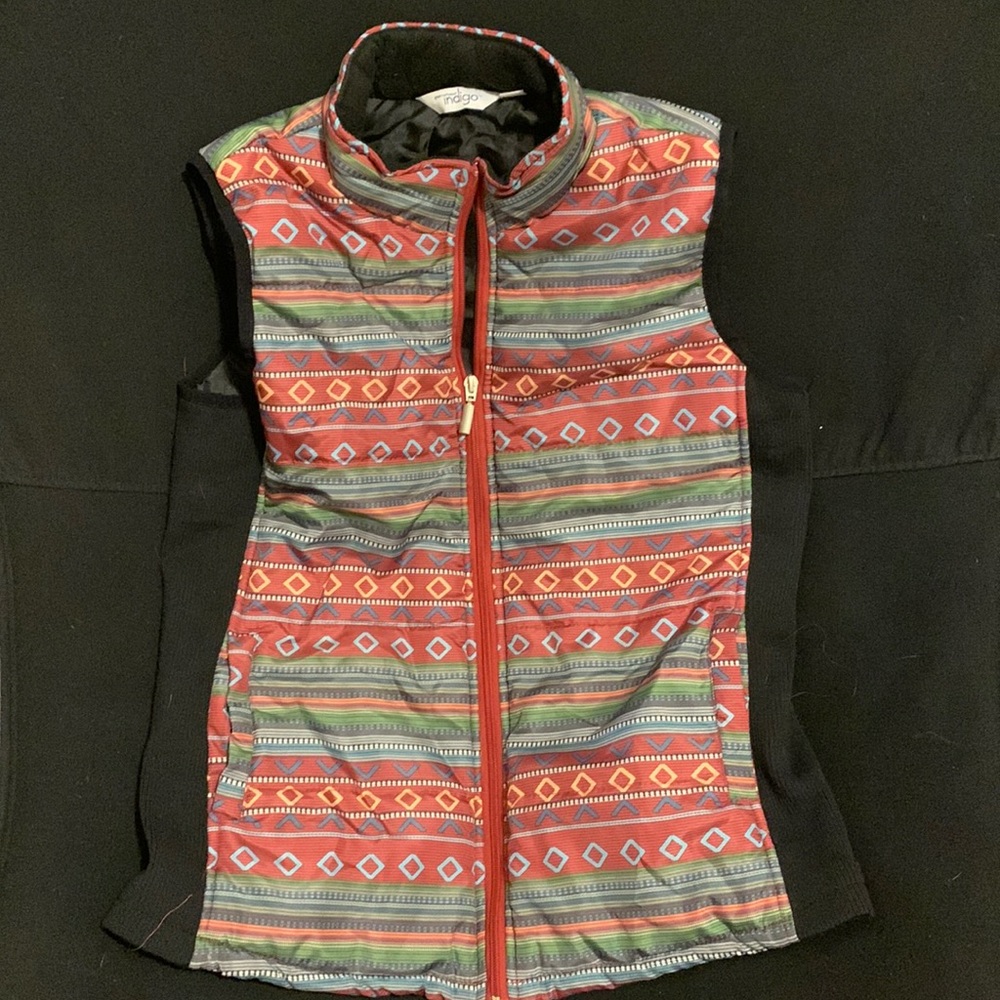 Great northwest indigo vest
